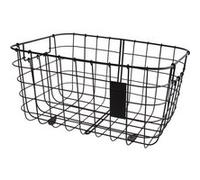 Basil Robin, Cestino per Bicicletta. Unisex-Adulti, Nero, 10 kg