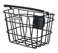 Basil panier design BremenKLICKfix pour alu 24 litres noir Zwart G