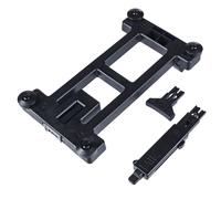 Basil Plaque d'adaptation MIK 2.0" noire