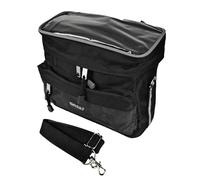 Basil Poche Gauche Mali Sac de Vélo, Unisexe Adulte, Noir, 8 l