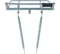 Basil Porte-bagages avant Portland 26-28'' pour sacoches Noir/Silver – Charge max 10 kg