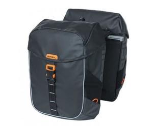 Basil Sac À Vélo Double Mik Miles 34 Litres Noir/Orange Multicolore