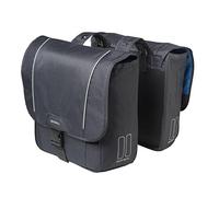 Basil Sac Double de vélo Noir 32 L