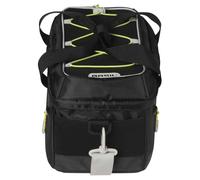 Basil Sac pour porte-bagages Miles Unisexe Adulte Noir/Lime 32 x 19 x 21 cm