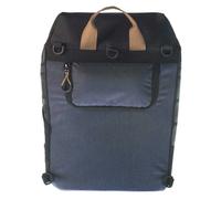 Basil – Sacoche pour porte-bagages Miles – 17 l – Noir / Gris