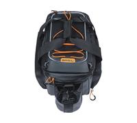 Basil Sacoche de porte-bagages Miles XL Pro MIK orange/noir