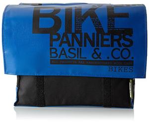 Basil Sacoche Double de Transport Kids Bag 22 l Multicolore - Bleu/Noir