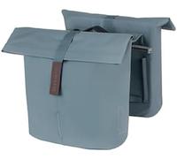 Basil Sacoche Double Graphite Blue 12 x 30 x 33 cm