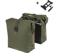 BASIL sacoche double "Soho Nordlicht MIK 2.0", moss green