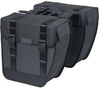 Basil Sacoche double Tour, 34 x 14 x 34 cm, 28 litres, noir