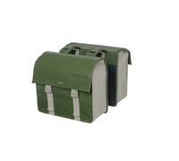 Basil Urban, Borse Portapacchi Unisex Adulto, Verde Muschio/Sabbia, 40X17,5X46