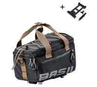 Basil Sacoche porte-bagages Miles MIK – Imperméable – 7 L – Noir