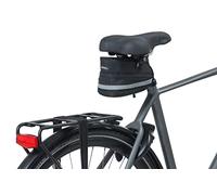 Basil Satteltasche Mada Borsa da Bicicletta. Unisex Adulto, Nero, 11 x 10 x 9 cm, 1 Liter