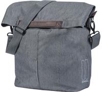Basil Shoppertasche City grey/melee, 14-16 ltr Hook On-System, grau