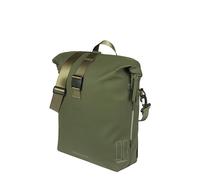 Basil Soho MIK Studs Sac à bandoulière de vélo imperméable avec système MIK Studs Idéal pour Le Travail et Les Loisirs Vert 17 l