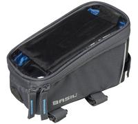 Basil Rahmentasche-2179225320 Tasche per telaio. Unisex Adulto, Grafite, 1 litro