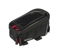 Basil Sport Design Sacoche de cadre 1 litre noire hydrofuge Sacoche de vélo, couleur:noir