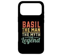 Basil The Man The Myth The Legend Nom Basil Coque pour iPhone 17 Pro Max