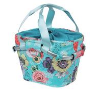 Basil Bloom Field Carry Devant Panier de vélo 15 L Aluminium, Polyester Bleu