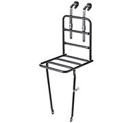 Basil VR-träger Front Carrier L Porte-Bagages Avant Unisexe Adulte, Noir, Taille Unique