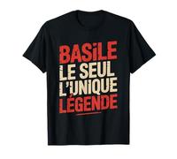 Basile Homme Humour Idée Cadeau Humoristique Drôle T-Shirt
