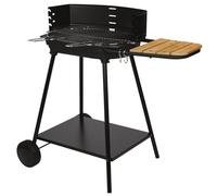 Barbecue à charbon de bois SOMAGIC BASILIC - Cuve en fonte - Grille en acier chromé - Pour 10 convives - Dimensions grille: 50,5 x 33 cm - Fabriqué en France