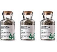 Basilic - Lot de 3 pots de 25g - Saveur intense et légèrement piquante - Herbe aromatique et polyvalente - Origine portugaise - Produit gastronomique