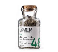 Basilic - Pot de 25g - Saveur intense et légèrement piquante - Herbe aromatique et polyvalente - Riche en arômes - Source naturelle de vitamine A - Origine portugaise - Produit gastronomique