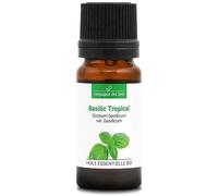 BASILIC TROPICAL BIO - 10mL - Huile Essentielle de Qualité Premium - 100% Pure, Naturelle, garantie ChromaCert® - Chémotypée & Intégrale
