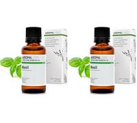 Basilic Tropical BIO (Ocimum basilicum - CT methylchavicol) - 30 mL - Huile Essentielle Chémotypée et Certifiée AB - Digestion difficile - Aroma Labs - Made in France (Lot de 2)