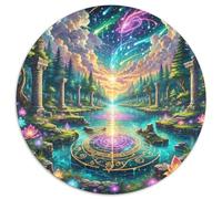 Basilique Saint-Pierre 1000 Pièces Puzzle Convient Aux Adultes Et Aux Enfants Jeu D'Intelligence Magique Rond Puzzles Classiques Bricolage Jeu Cadeau Unique 1000pcs (67.5x67.5cm)