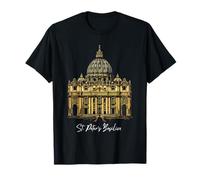 Basilique Saint-Pierre Catedral Vatican Rome T-Shirt