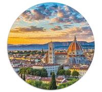 Basilique Saint-Pierre, Italie 1000 Pièces Puzzles Classiques bâtiment Puzzle Rond pour Enfants Encastrement Parfait Jeu D'Intelligence De l'art De La DécoRat ION Moderne 1000pcs (67.5x6