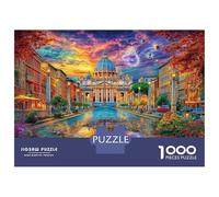 Basilique Saint-Pierre Puzzle 1000 Piece pour Adultes Et Adolescents Âgés De 14 Ans Et Plus, Jeu De Défi Intellectuel Puzzles 52x38cm/1000pcs