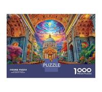 Basilique Saint-Pierre Puzzle 1000 Piece pour Adultes, Puzzle Difficile Jeu D'adresse pour Toute La Famille 70x50cm/1000pcs
