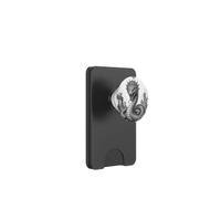 Basilisk Serpent sacré Créature Mythique Ligne Art PopSockets PopWallet pour MagSafe