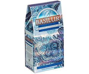 Basilur Ceylon Black Tea with white and blue cornflower Oriental Collection Frosty Afternoon, 100 gr