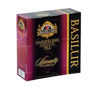 Basilur « Darjeeling » Specialty Classics Collection - 100 sachets de thé avec ficelle et étiquette