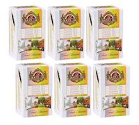 BASILUR Four Seasons - Thé vert et noir fruité, en sachets 25 x 2 g/1,5 g (x6)