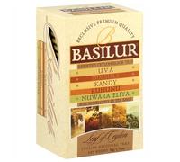BASILUR Leaf of Ceylon - Thé noir en feuilles en sachets 25 x 2 g (x1)