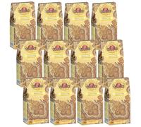 BASILUR Masala Chai - Thé noir de Ceylan en feuilles avec arôme naturel d'épices, 100 g (x12)