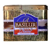 Basilur - PRESENT CHILE dans une boîte de 100 g, thé noir de Ceylan