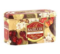 BASILUR SWEET CHERRY Thé noir ceylanais en sachets, dans une boîte décorative 20x2 g (x1)