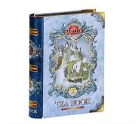 Basilur Tea Book Volume I (thé noir aux amandes grillées) 100 g - Le goût du thé noir de Ceylan raffiné enrichi en herbes naturelles, fruits et arômes d'amande.
