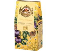 Basilur - Thé noir de Ceylan Ceylan Young Hyson Thé vert VINTAGE BLOSSOMS - PASSION TROPICA Sachet - 75 g
