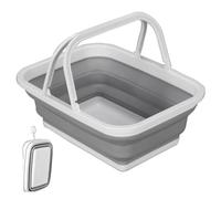 Basin de pied de piscine - seau de trempage antidérapant pliable, baignoire de lavage à pied portable | Conteneur de nettoyage de pédicure pour terrasse de plage de terrasse, salle de bas de page plia