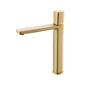 Basin Faucet Gunmetal Bathroom Tap Square Wash Single Handle Hot And Cold Mixer Deck Mounted Combined Colors(7901BG-T)