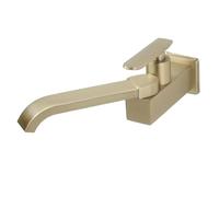 Basin Taps Waterfall Salle de salle de bain Tap de salle de bain Single Cold Water Basin Tap 180 ° Pufflement pivotant Bascade de cuisine Papée de cuisine Papée de cuisine Single Lever Splash Proof
