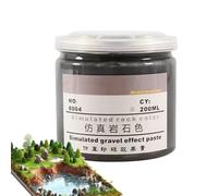 Basing Mud for Miniature - Pâte de texture terrestre réaliste, boue de modélisation acrylique pour bases du diorama | Parfait pour les jeux de guerre et les modèles de table, la consistance épaisse po