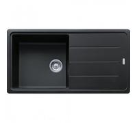 Basis BFG 611-97 Evier 97x50cm avec égouttoir réversible, Fragranit +, Onyx (BFG611-97ON)